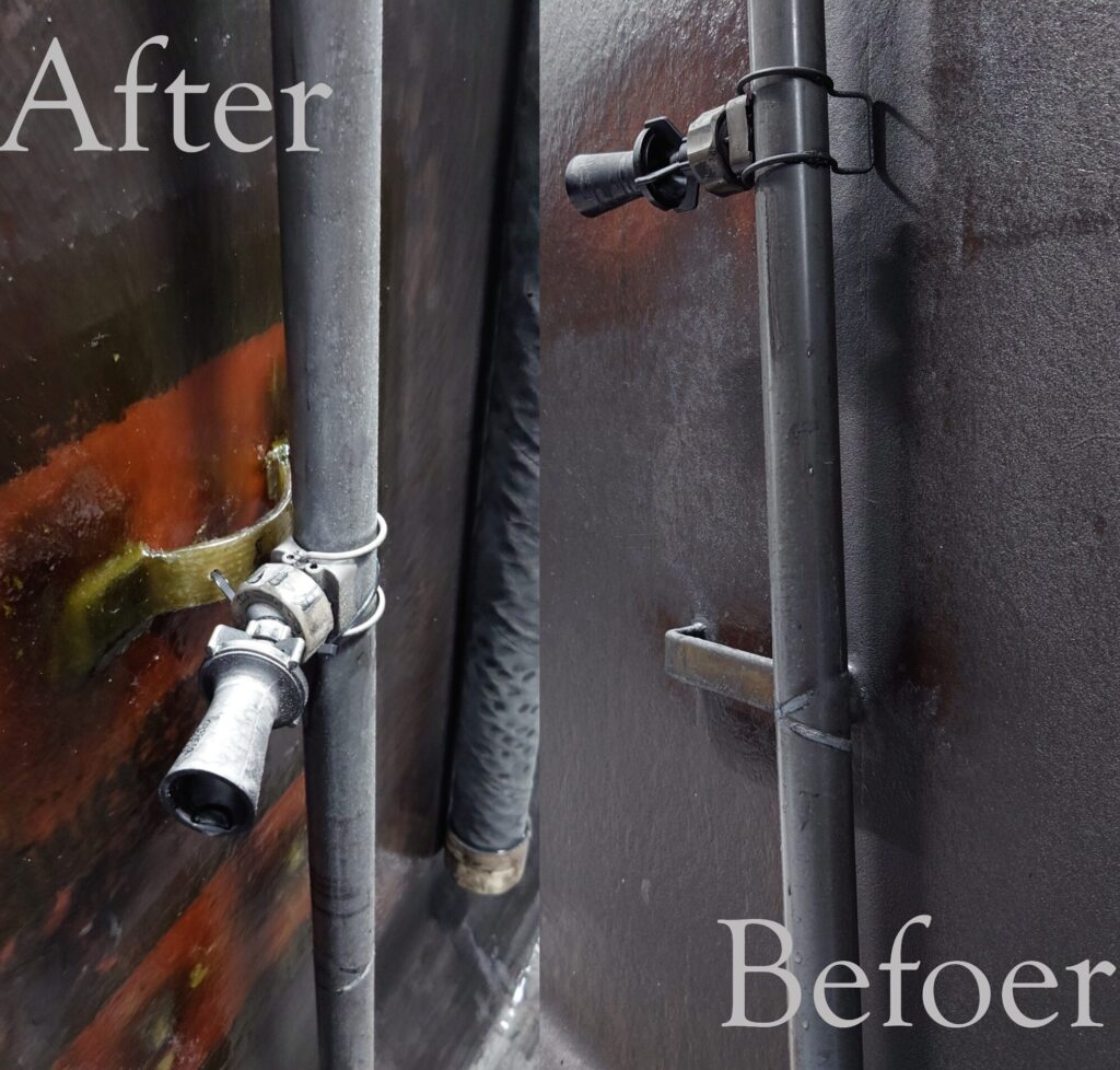 電着槽改修工事